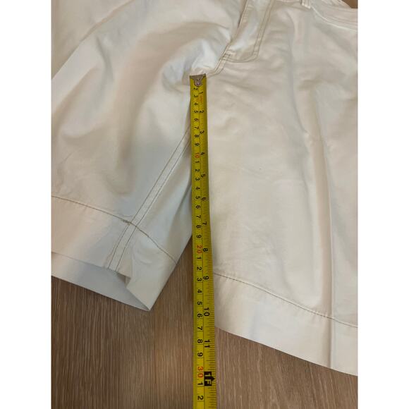 Ralph Lauren Polo 100% White Cotton Classic 67 Chino Cargo Shorts Mens 42 - Picture 4 of 8